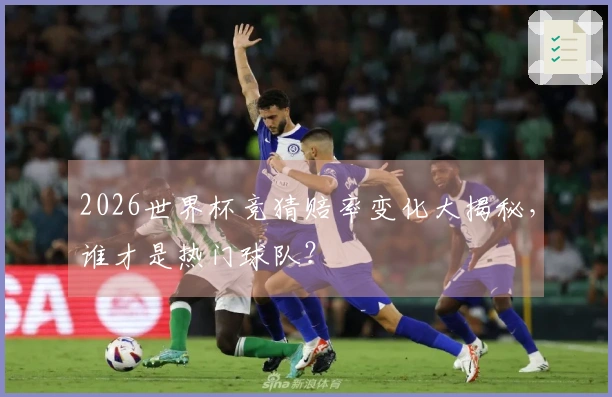 2026世界杯竞猜赔率变化大揭秘，谁才是热门球队？